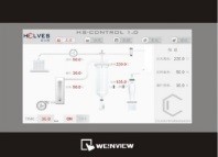 小型噴霧幹燥機控製屏